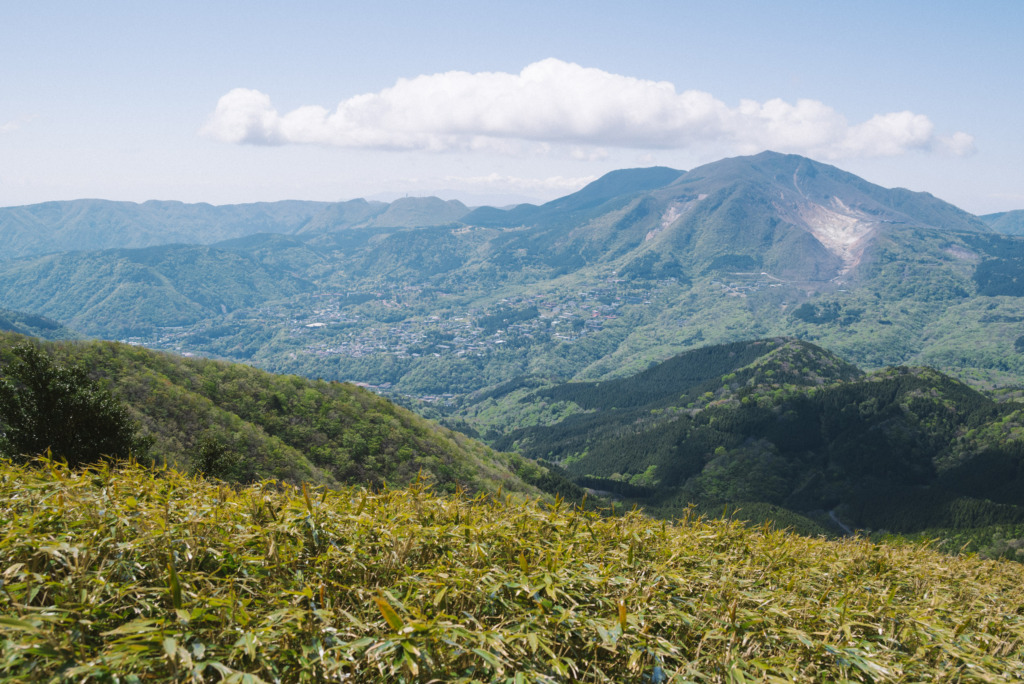 明神ヶ岳から見る箱根