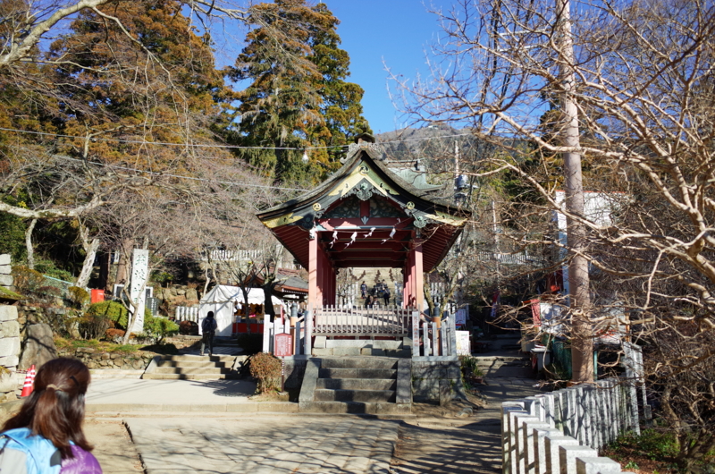 筑波山の麓の神社