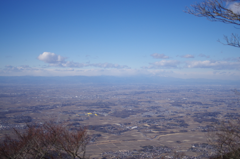 関東平野の眺め