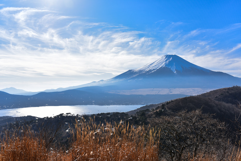 平尾山から見る富士山