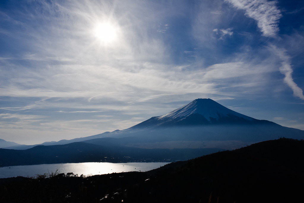 平尾山から見た富士山