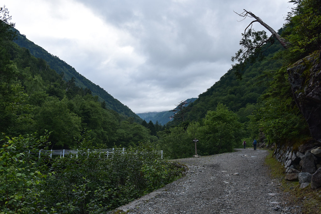 新穂高から小池新道へ