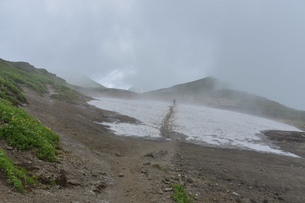 弓折岳から双六岳へ