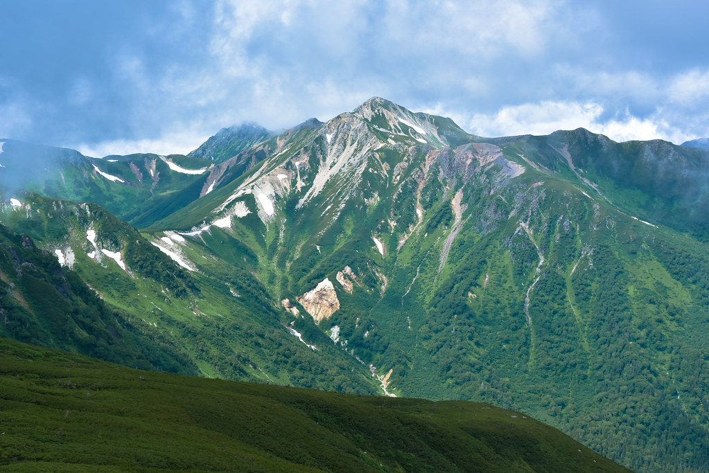 双六小屋から鷲羽岳へ