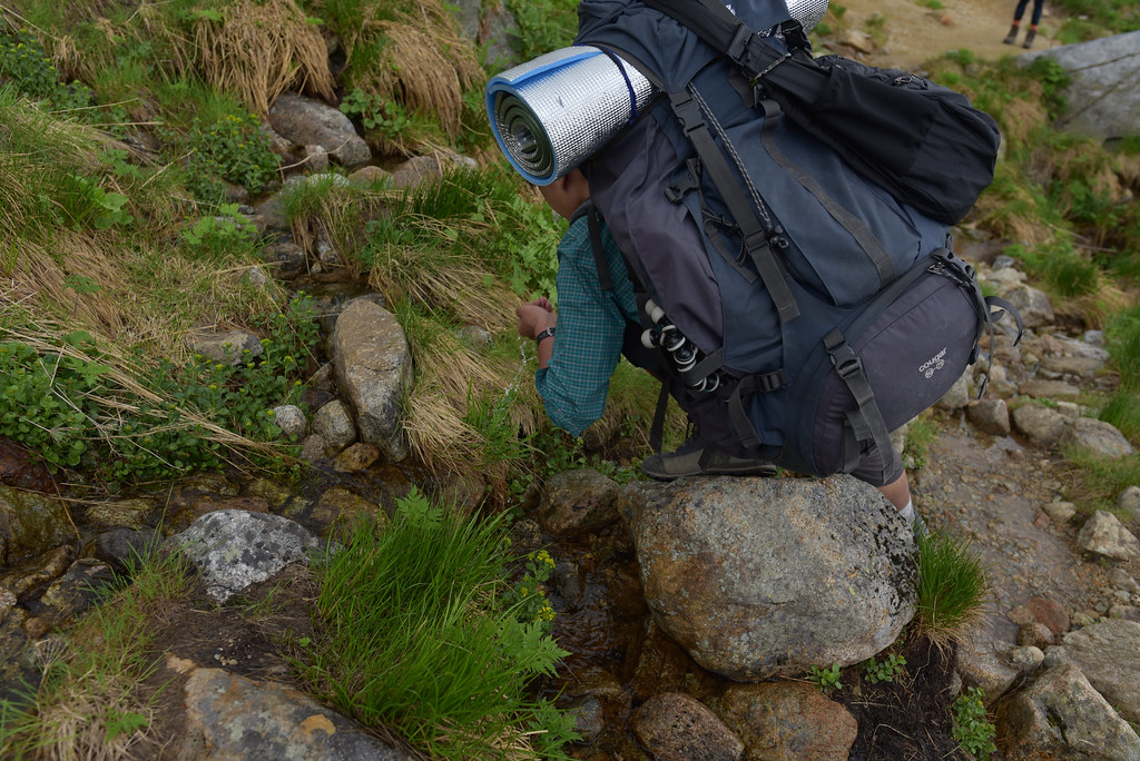 双六小屋から鷲羽岳へ