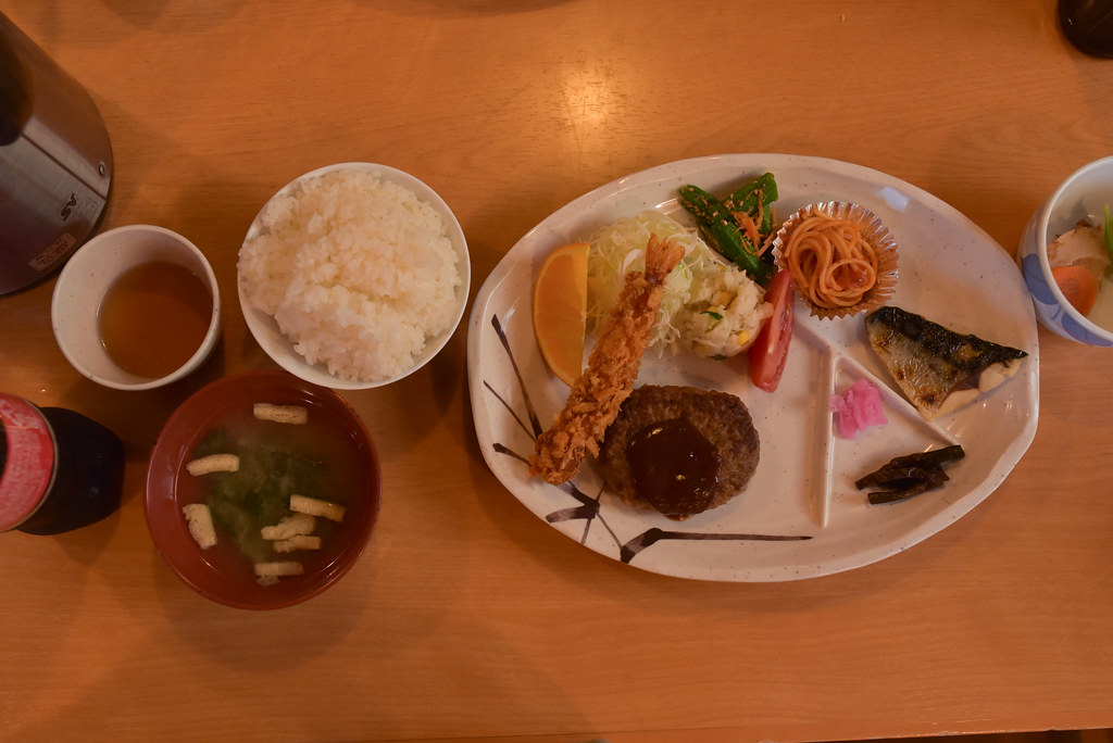剣山荘の夕食