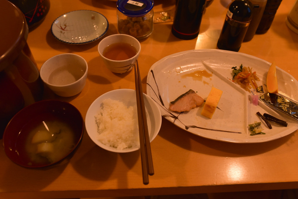 剣山荘の朝食