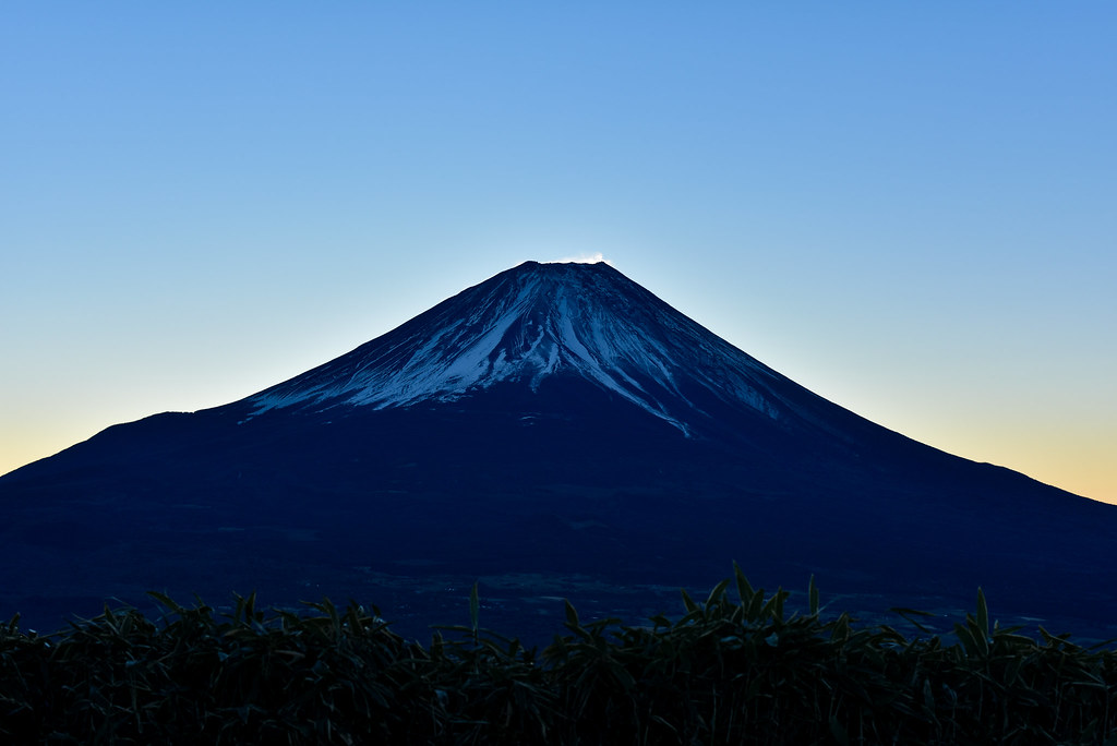 ダイアモンド前富士山