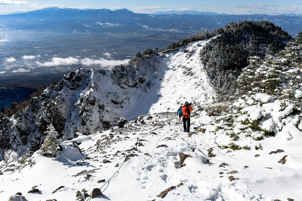 槍ヶ鞘から黒斑山へ