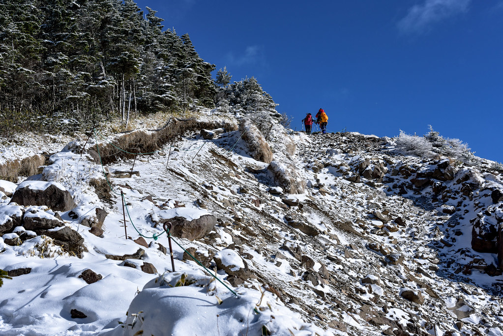 槍ヶ鞘から黒斑山へ