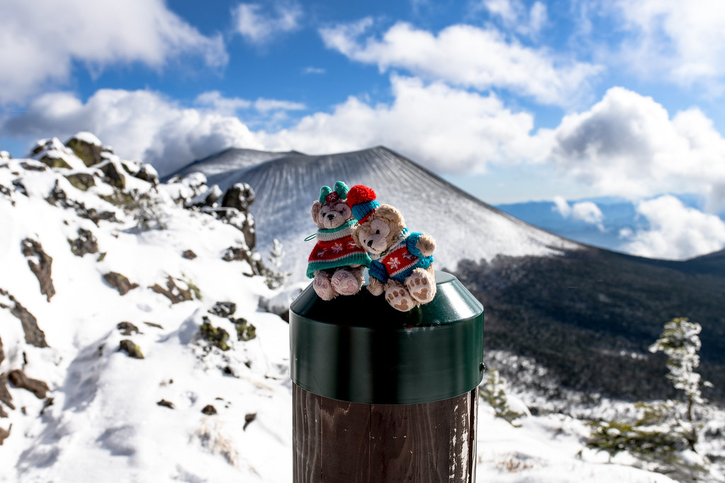 山頂ダッフィー