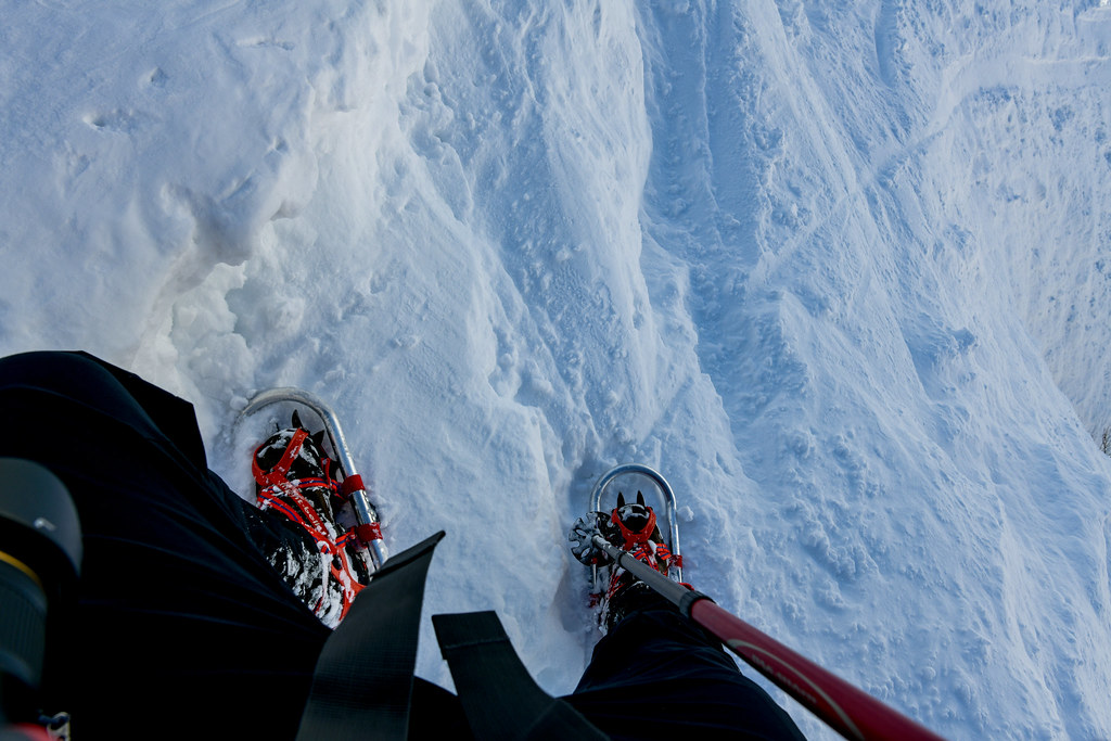 雪の谷川岳登山