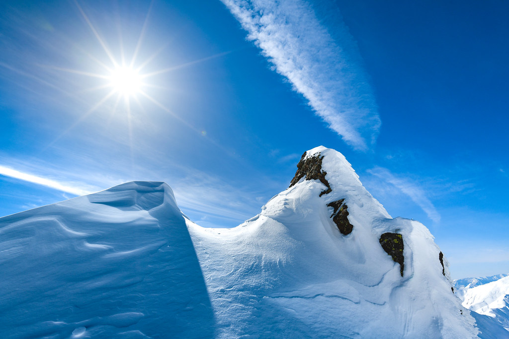 谷川岳山頂の景色