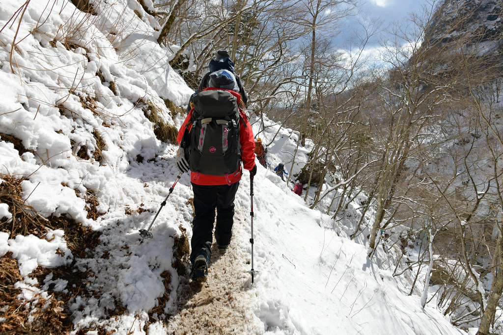 雲竜瀑からの帰還