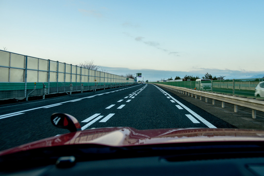長野の高速道路