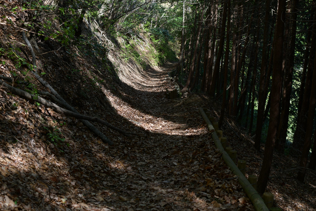 Hiking trail to mt.jinba