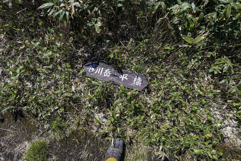 谷川主脈で万太郎山へ