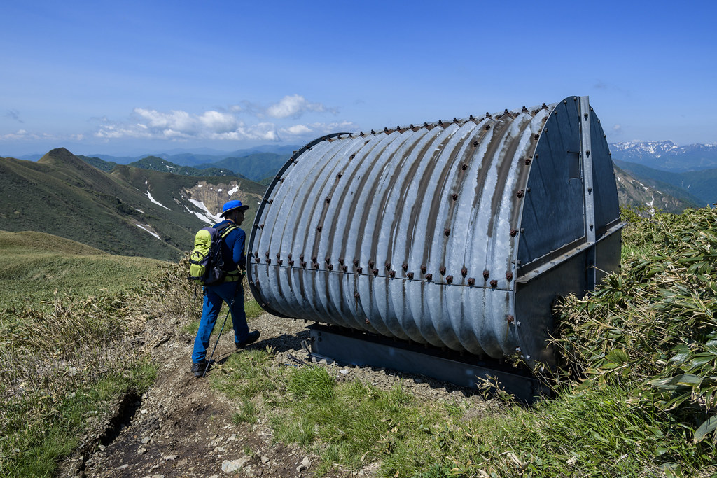 オジカ沢ノ頭から万太郎へ
