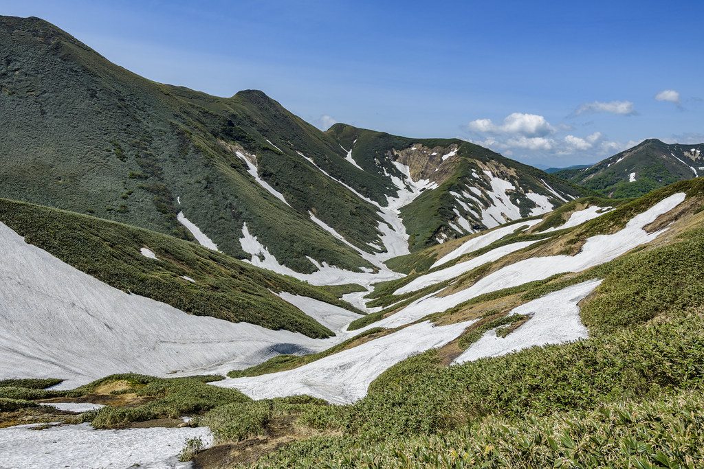 オジカ沢ノ頭から万太郎へ