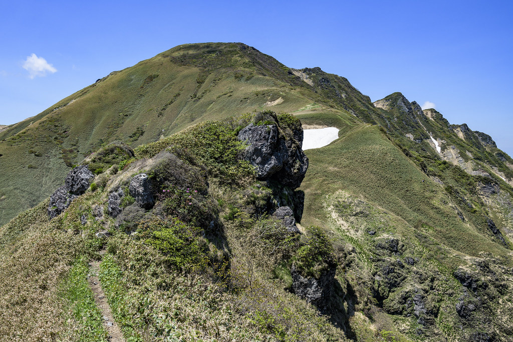 オジカ沢ノ頭から万太郎へ