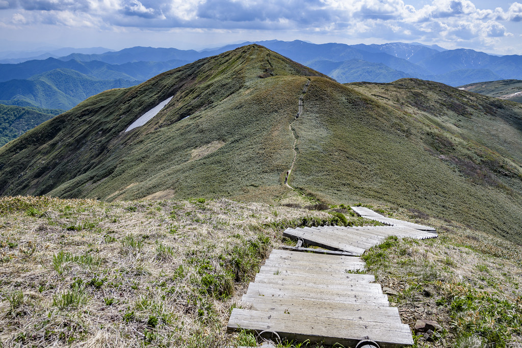 仙ノ倉山から下山へ