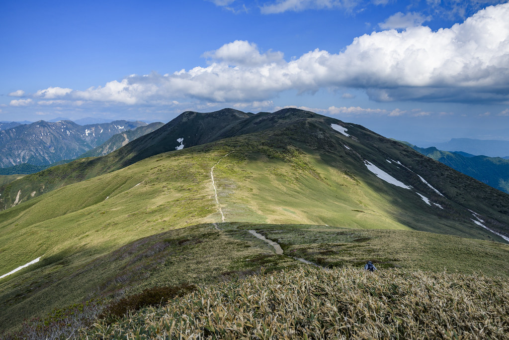 仙ノ倉山から下山