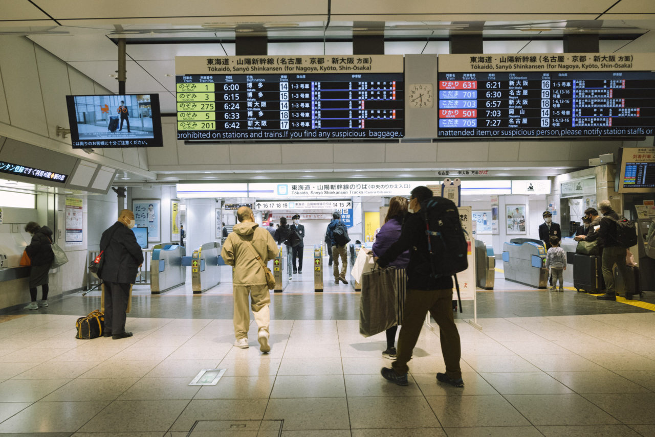 品川駅新幹線ホーム