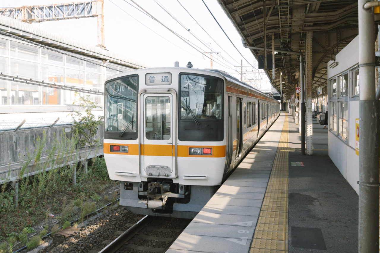 近江長岡行電車