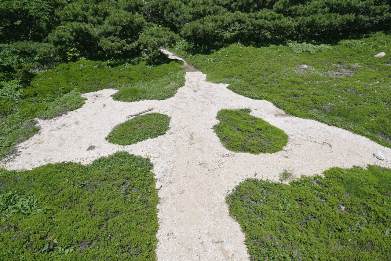 タイムボカンの爆発みたいな模様