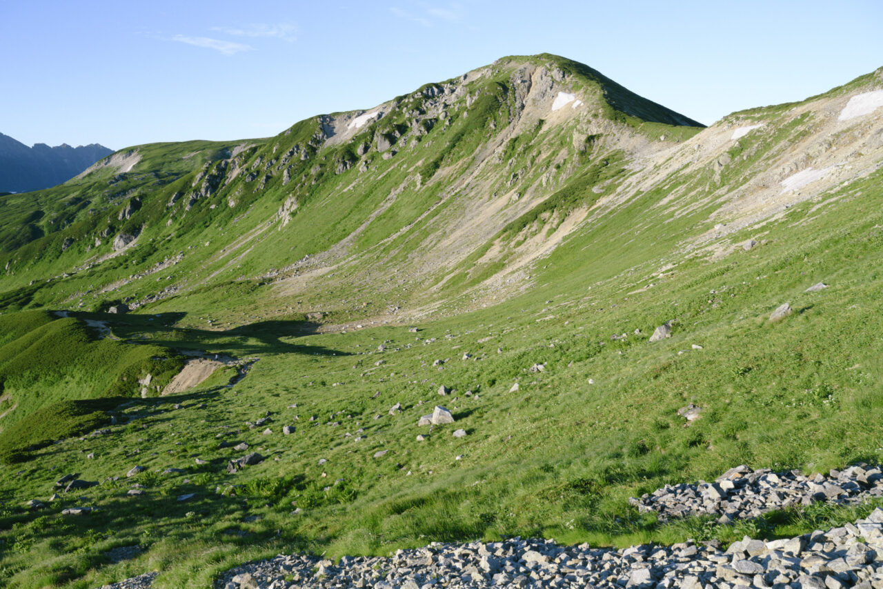 双六岳方面の眺め