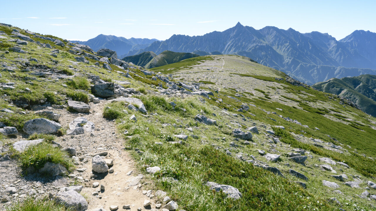気持ちが双六岳山頂