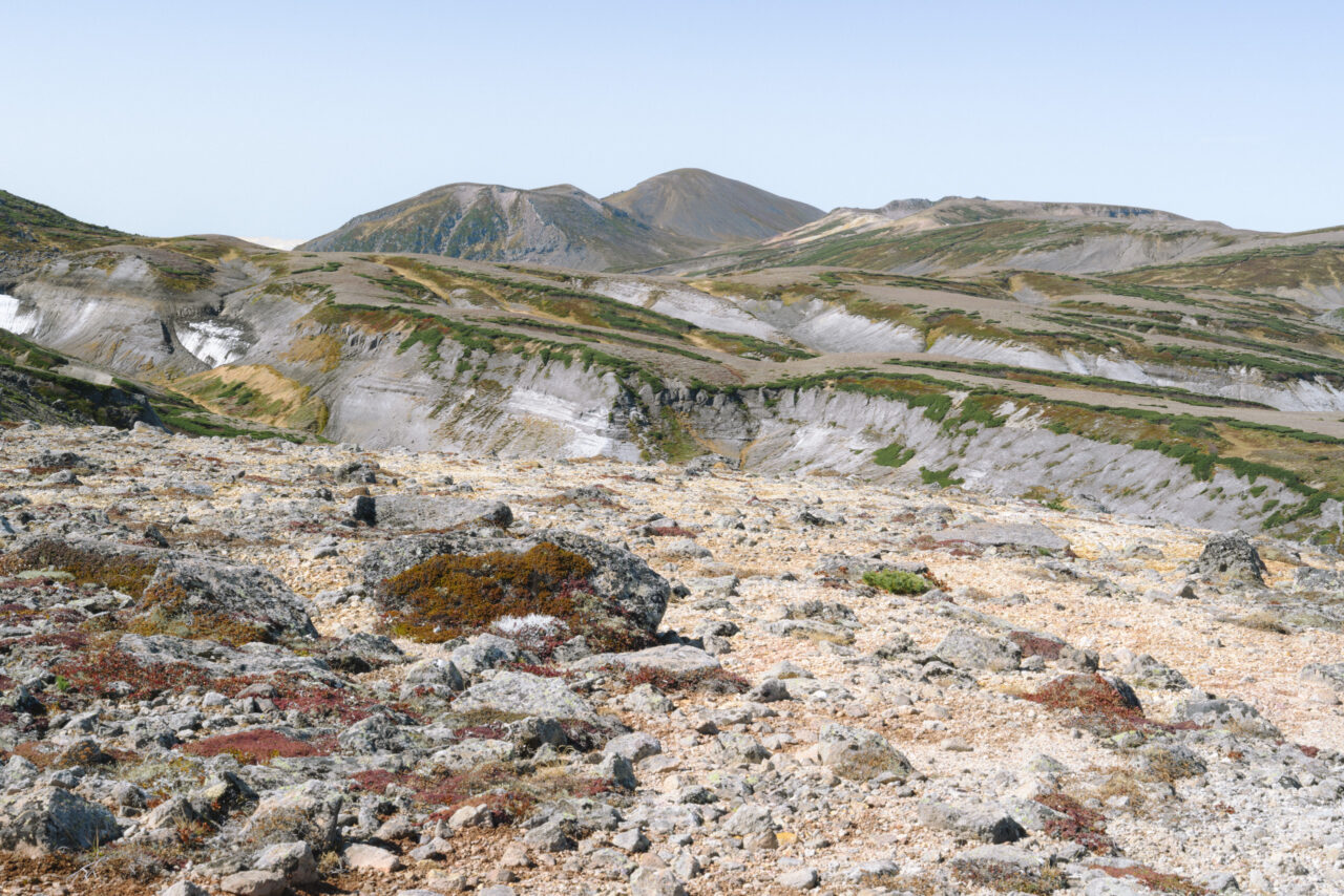 旭岳方面の景色