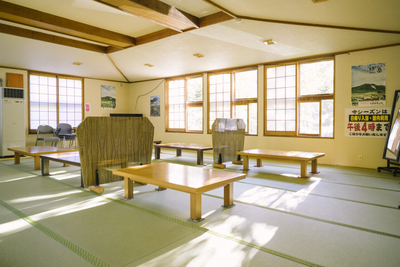 雰囲気が良い休憩所