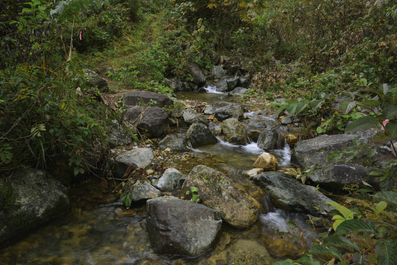 会津朝日岳の清流