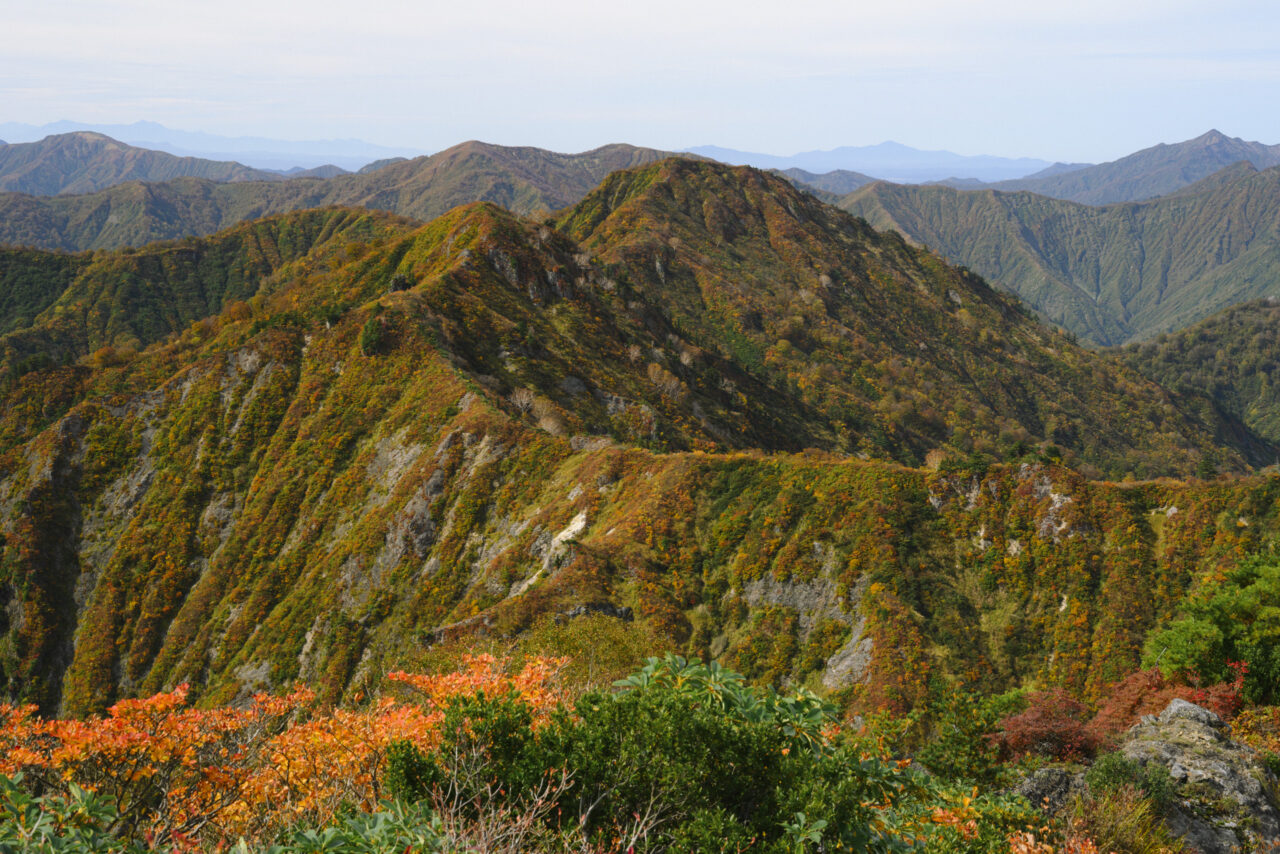 高倉山方面の景色