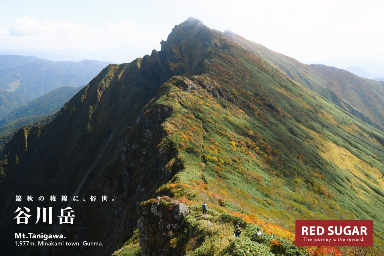 一ノ倉岳から見た谷川岳