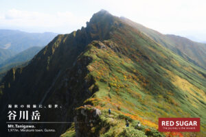 一ノ倉岳から見た谷川岳