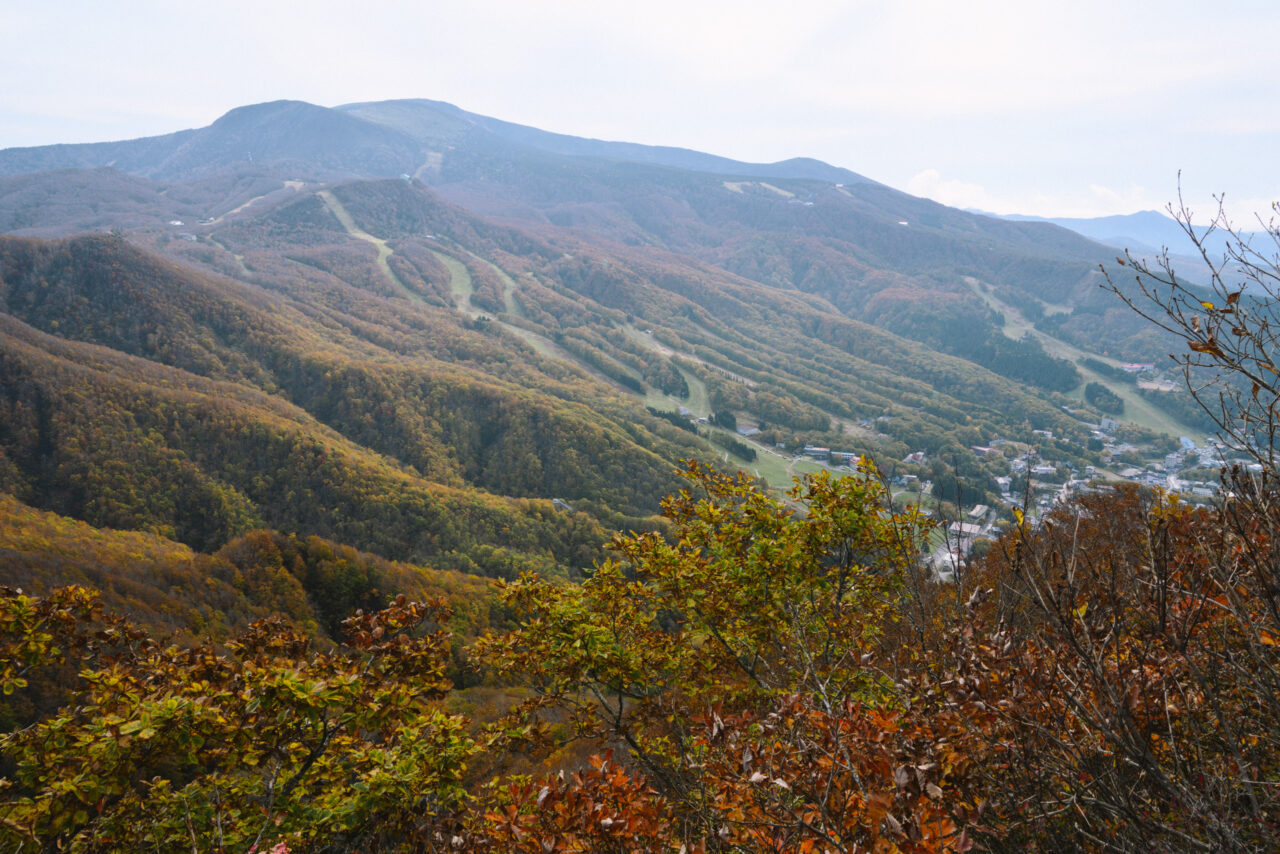 蔵王地蔵岳方面の眺め