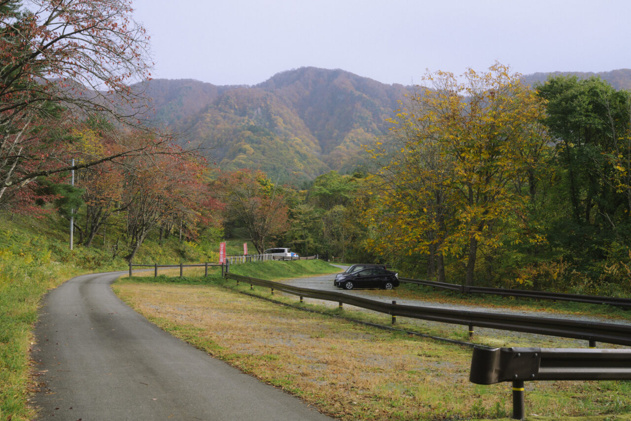 瀧山駐車場へ