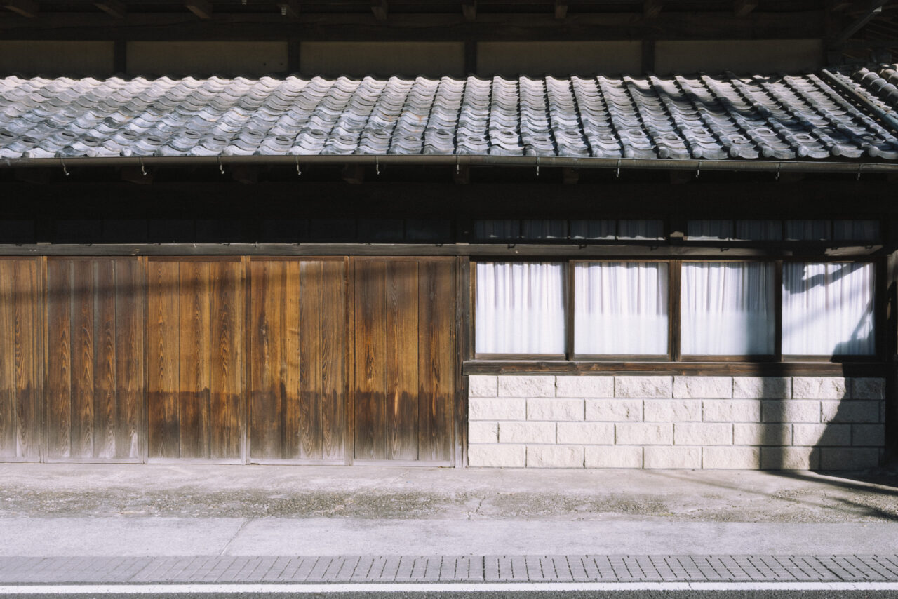 古き良き日本家屋の眺め