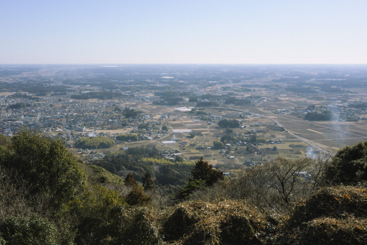 茨城県の地平線