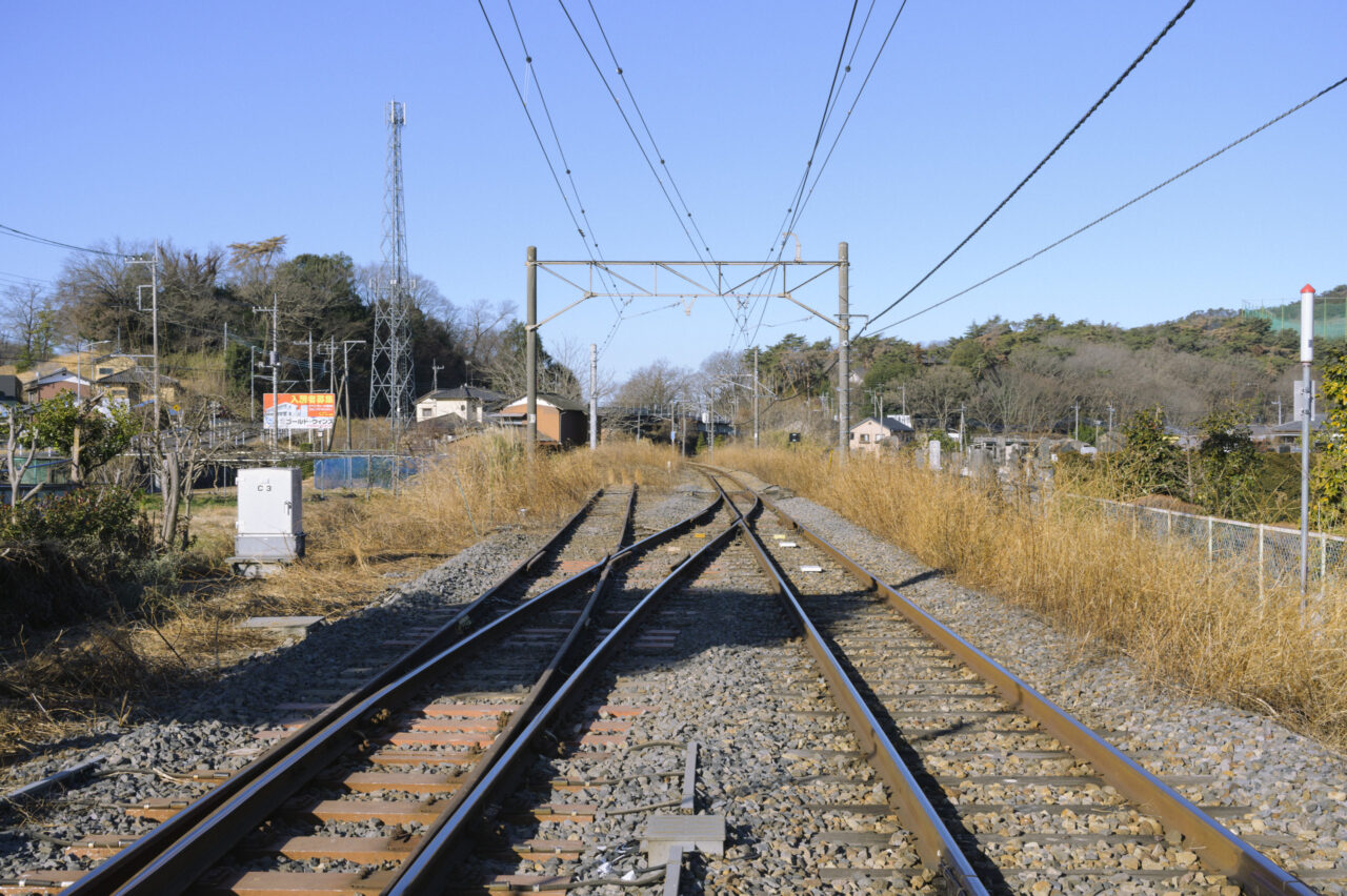 両毛線の線路