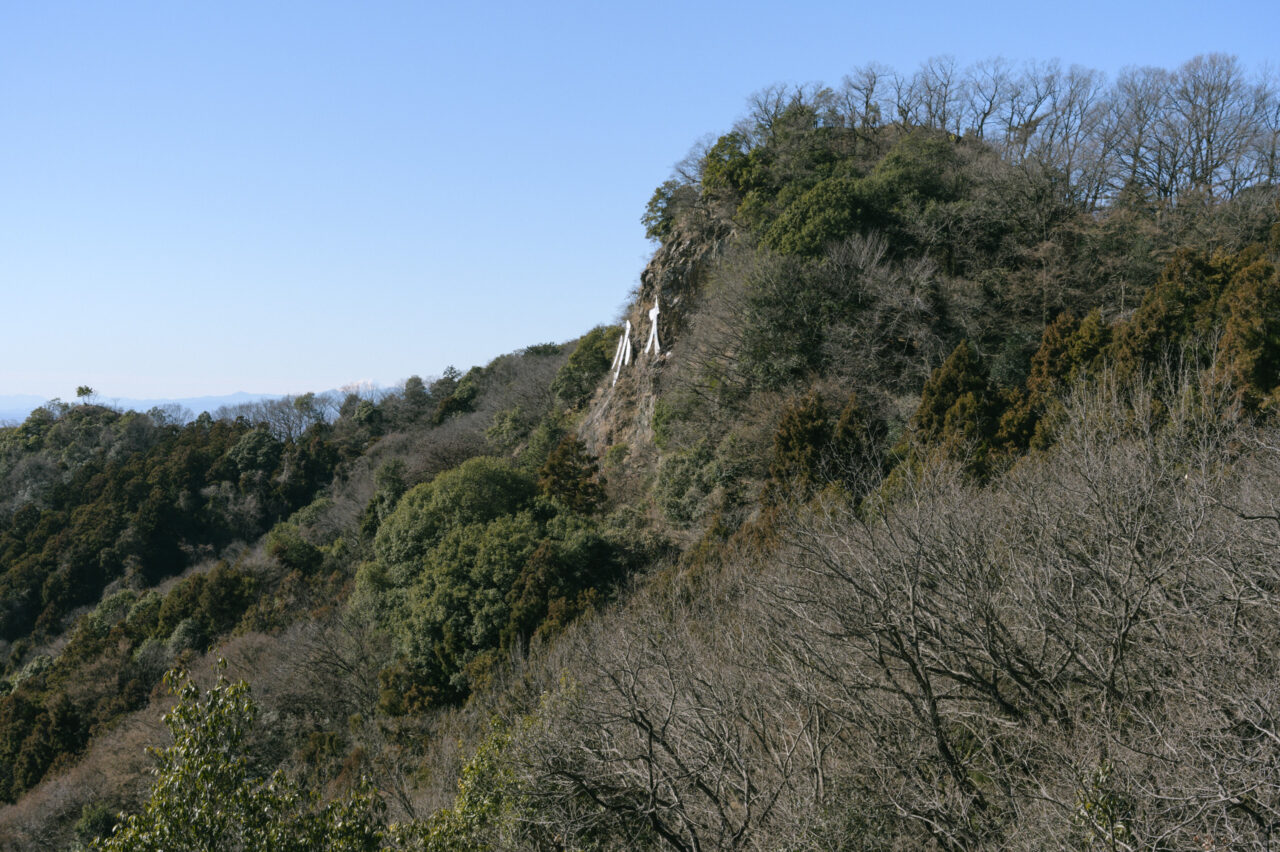 西場富士側から見る大小山