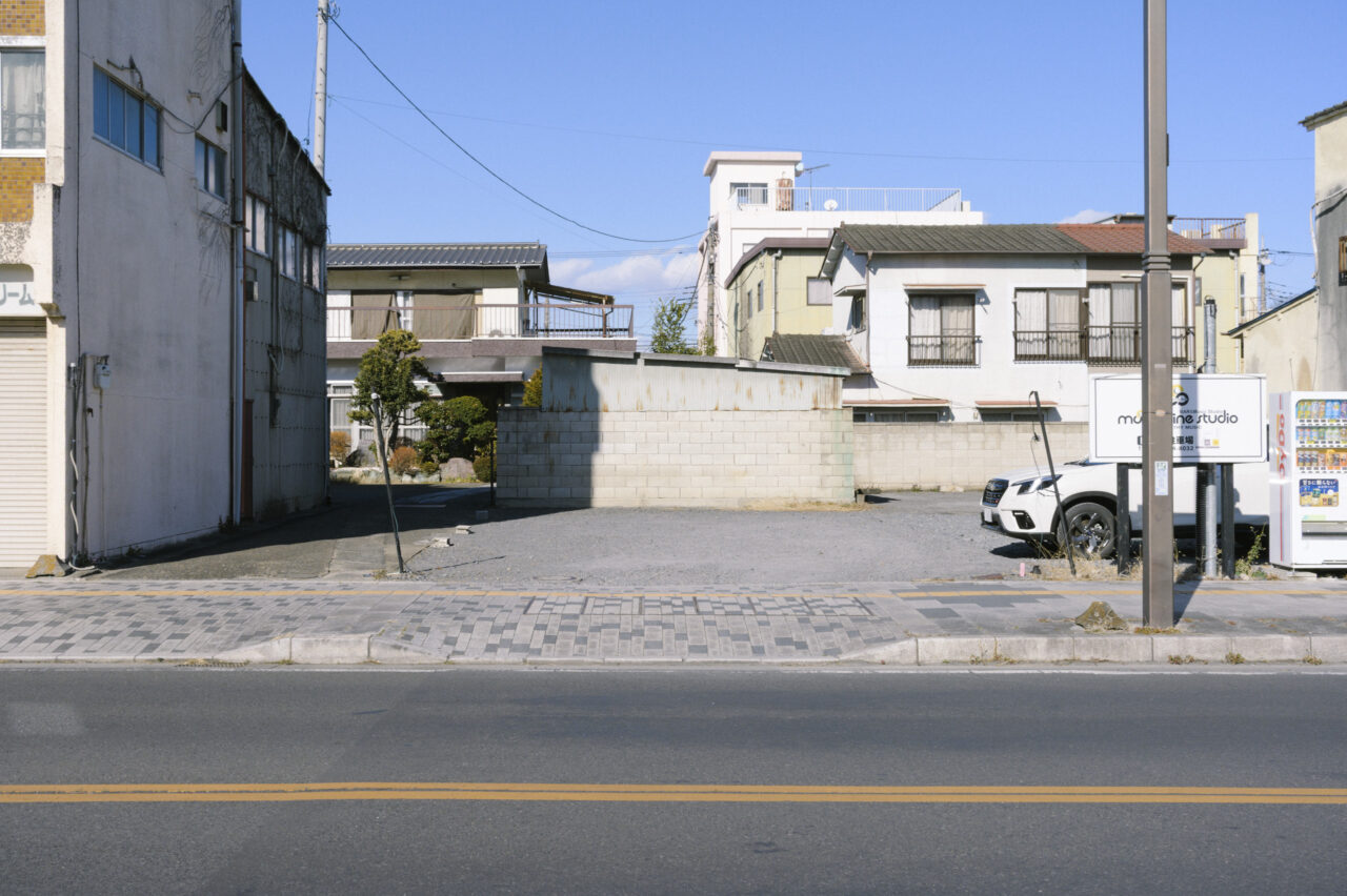 足利市内の古い町並み