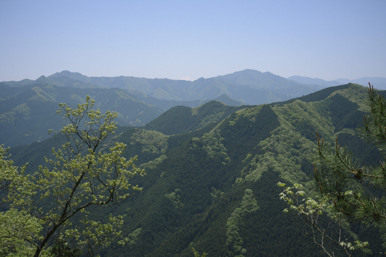 やまびこ広場から見る景色