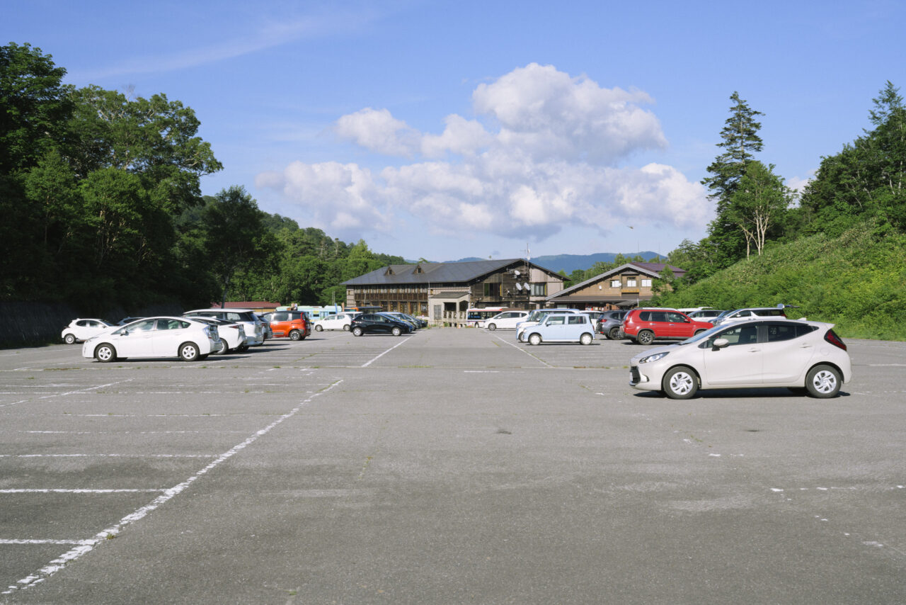 午後の御池駐車場