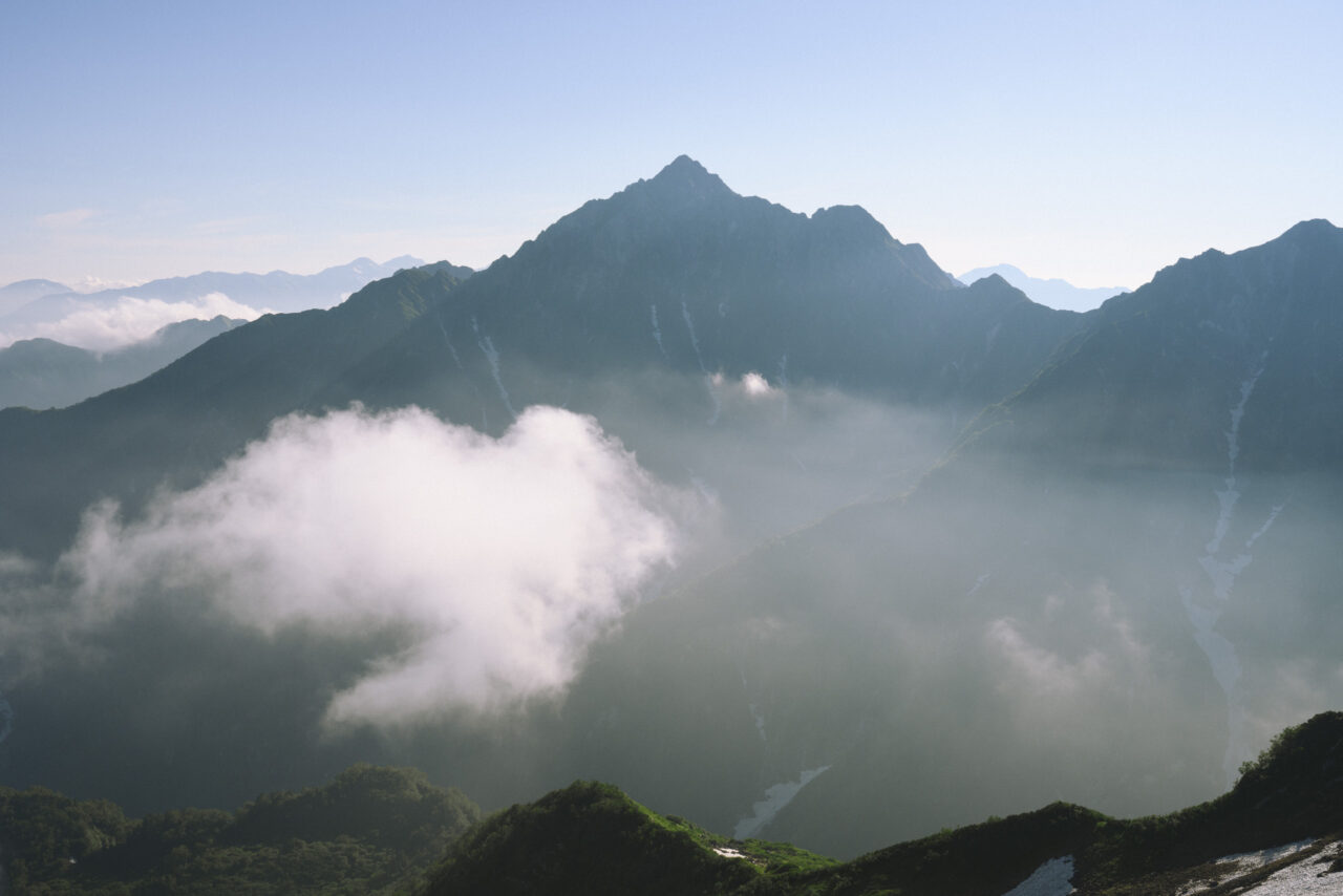 剱岳全景