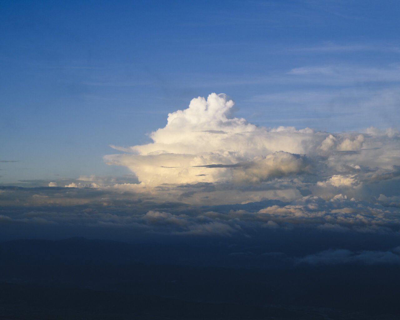 夏の積乱雲