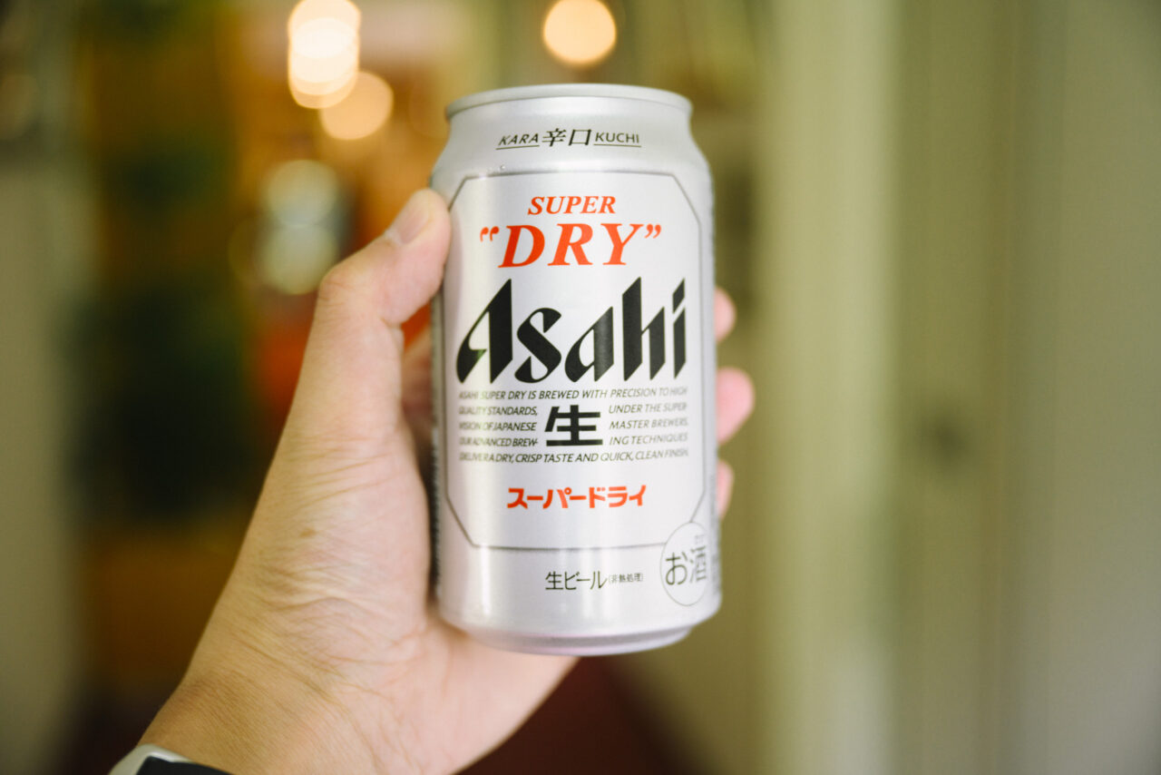 風呂上がりのスーパードライ