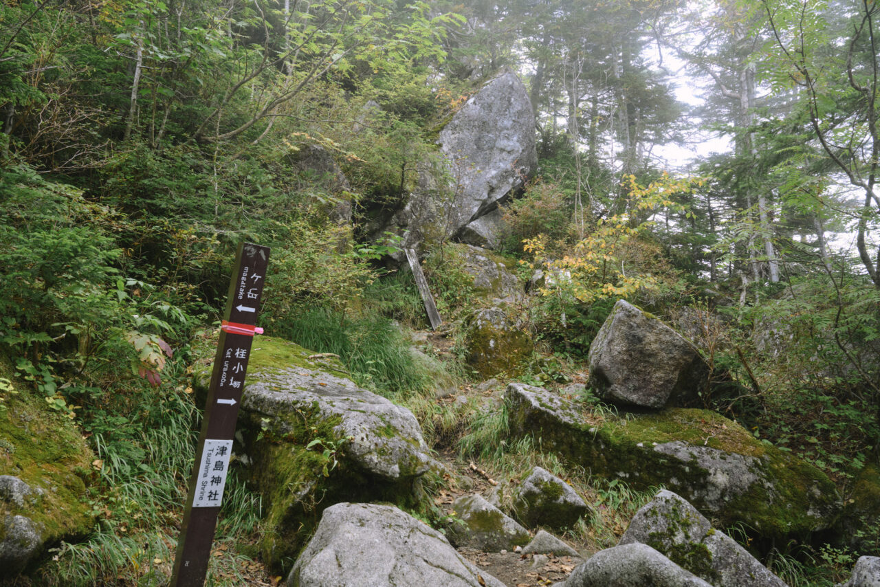 津島神社の磐座へ戻る